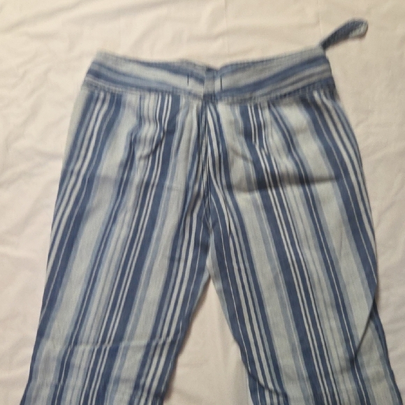 We The Free Light and Medium Blue Striped Pants - Picture 5 of 5